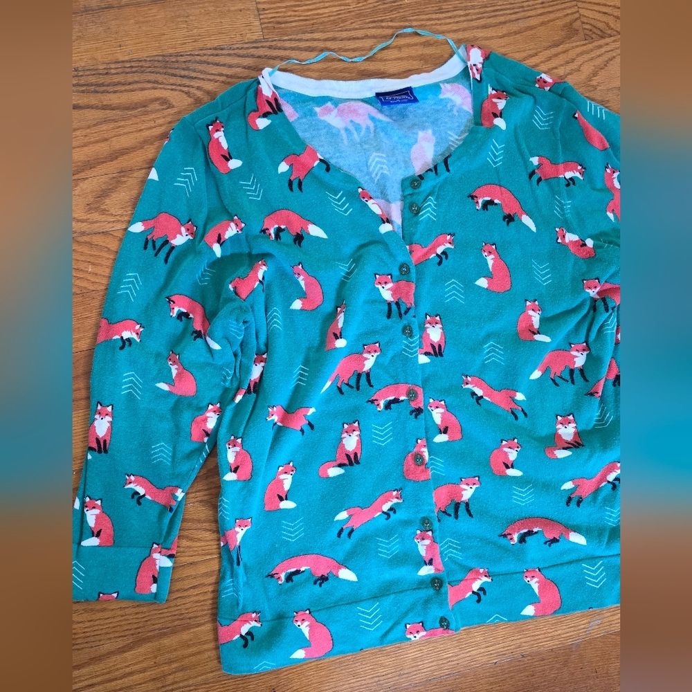 🦊Fox 3/4 sleeve cartigan🦊